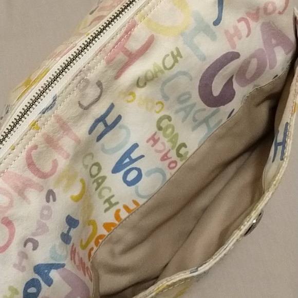 Coach signature multicolor bag - Picture 9 of 17
